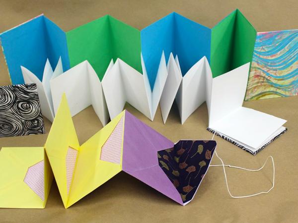 Book Art Series: Let’s Make Accordion Books! With Angela Batchelor