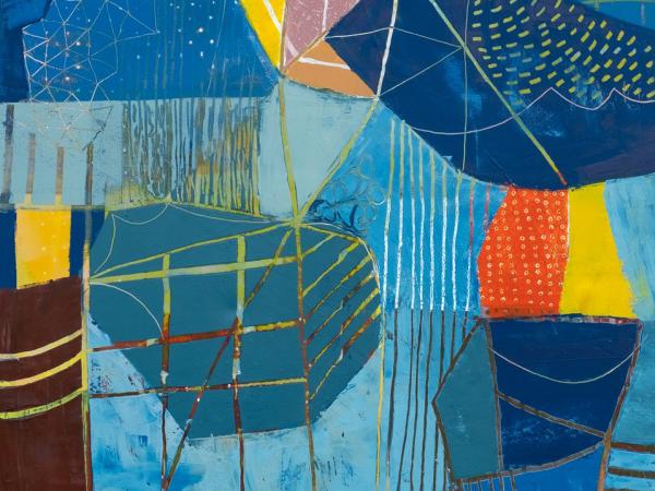 Anne Hebebrand Cold Wax Painting presented by Sun Valley Museum of Art 