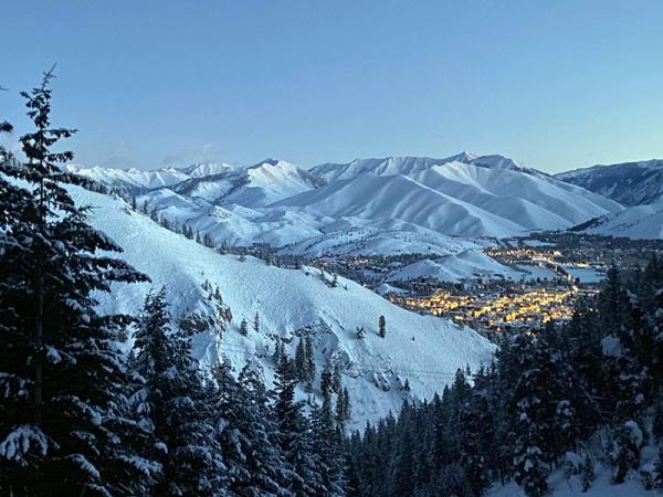 Winter view from Baldy