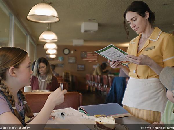 Red White Blue Live Action Still 2024 Oscar Nominated Short Films